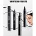 Pencil Eyeliner Eyeliner Pencil and Eyelashes Liquid Smudge Proof Double Tip Long-Lasting Eyebrow Stencil Stamp for Normal False Lashes & Sensitive Eyes Small - Buy Online on GoSupps.com