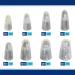 STAX Finger Splint Kits - Mallet Finger & Nail Bed Injury Support 30 Durable ABS Splints 8 Sizes Clear - BraceOn - Buy Online on GoSupps.com