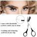 Professional Eyebrow Scissors with Comb - Precision Trimmer for Men and Women - Non-Slip Finger Grips - Hair Removal Beauty Tool (2 Pieces) - Buy Online on GoSupps.com