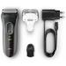 Buy Braun Series 3 3000BT Shave & Style 3-in-1 Electric Shaver with Precision Trimmer & 5 Comb Attachments - International Shipping Available - Buy Online on GoSupps.com