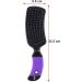 Pin Hair Brush 9 Row Plastic Handle (811-10) - Gentle Detangling Brush for All Hair Types - Buy Online on GoSupps.com
