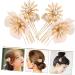 Angoily Hair Comb Clips 1 Pair Hair Piece Bride Rhinestones Hair Comb Clip - Buy Online on GoSupps.com