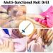 2 Pieces Nail Drill Carbide Drill Professional Nail Polisher Drill Remover Cuticle Remover Nail Drill Bit Nail Bed File Dead Nails Drill for Electric Nail File Cuticle Defection - Buy Online on GoSupps.com