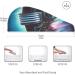 Black Head Helmets Blurred Art Hair Towel 2 Pack - Super Absorbent Quick Dry Turbans for Women & Girls - Buy Online on GoSupps.com