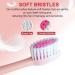 MAXWISDOM Toothbrush Electric with Holders 12 Sonic Toothbrush Heads Replacement 6 Modes Smart Timer 2 Hours Charge for 60 Days - Pink & White - Pack Of 18 - Buy Online on GoSupps.com