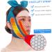Didiseaon V Line Lifting Shaping Chin Neck Lift Tape Lifting Type Facial Firming Band Women - Lift Type Skin Strap Strap Fabric Line Ribbon Compact Facial Slimming Strap - Buy Online on GoSupps.com