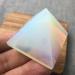 1pcs 4cm Natural White Opal Stone Pyramid Crystal Point Wand Decoration - (Size: 3.8-4cm) - Buy Online on GoSupps.com