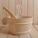 /L L Sauna Wooden Bucket with Ladle Natural Pinewood Sauna Bucket and Spoon Sauna Accessories Steaming Bathroom Equipment Accessories Helpful - Buy Online on GoSupps.com