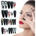 Fake Nails - Long Press on Nails with Spider Web Pattern - False Nails for Halloween Various Sizes Perfect for Dating Wedding Nail Salon Comoda Black and White Skull - Buy Online on GoSupps.com