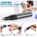 Professional Painless Ear & Nose Hair Trimmer - Dual-Edge Stainless Steel Blades for Men & Women | Electric Facial Hair Remover & Clipper - Buy Online on GoSupps.com