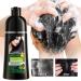 Shampooing de coloration 3 en 1 - Coloration instantan e 400 ml convient aux cheveux et la barbe couvre compl tement les cheveux gris convient aux hommes et aux femmes formule naturelle (Natural Noir naturel - Buy Online on GoSupps.com