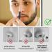 KMZ 5PCS Manual Nose Hair Trimmer 360 Degree Degree Rotating Double Sided Nose Hair Knife Washable Portable Nasal Hair Cutter Nostril Hair Trimmer for Men and Women - Buy Online on GoSupps.com