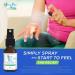 Nerve Pain Away Homeopathic Topical Spray - Temporary Relief for Hands & Feet - Buy Online on GoSupps.com
