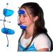Obodn Dental Front Traction Device orthodontic head cap adjustable facial arch with a bar facial sheet tractor from the axle type suitable for correction of the face blue