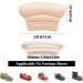 WLLHYF Kids Heel Grips - Prevent Skin Rubbing & Blister Shoe Fit - Self-Adhesive Cushion Inserts for Too Large Shoes - Skin Color - 2 Pairs - Buy Online on GoSupps.com