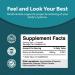 Vitamin B3 Nicotinamide 500mg Capsules - Mitochondrial Energy and Anti-Aging Skin Supplement - 60 Count (Pack of 1) - Buy Online on GoSupps.com
