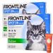 Frontline spot on for cats - protection against parasites such as ticks fleas hairlings i simple and compatible i reliably i reliably i in the savings set with pharmaceutical pearl give -away (frontline for cats 2 x 3 hours))