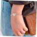 Holibanna 1pc Heart Titanium Steel Bracelet Bracelets for Women Lady Bracelet Bracelets Heart Initial Bracelets Heart Shaped Bracelet Gift Bracelet Miss Rhinestones Rose Gold Jewelry 20x15cm Silver - Buy Online on GoSupps.com