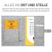 KWMobile Shell f r Ermittlungsbuch von Filz - U-Book Shout & Impfpass Etui mit Zusatzf chern - Pusteblume Love 01-25 | Internationaler Versand - Buy Online on GoSupps.com