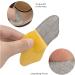 Sargarita Heel Pads - 3 Pairs Inserts for Shoes That are Too Big | Heel Grips Cushion Liners for Women & Men | Anti-Slip Protectors & Improves Shoe Fit - Buy Online on GoSupps.com