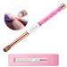 Yasterd 100% Pure Kolinsky Acrylic Nail Brush Size 12 - Pink Rhinestone Metal Handle - Buy Online on GoSupps.com