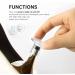 NIIVOO High Heel Protectors - 12 Pairs, 3 Sizes Stiletto Grass Stoppers for Women - Perfect for Weddings/Outdoor Events - No Sinking into Dirt/Bricks - S/M/L Transparent/Black - Buy Online on GoSupps.com
