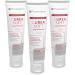 Hygiene VOS Skin Care Set - 3 x CUREA Soft Creams (300ml) for Sensitive Skin + Texxor Cotton Gloves for Nightly Application - Buy Online on GoSupps.com