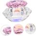 POPETPOP 2 Pcs Nail Art Crystal Cup Glass Dapping Dish Nail Liquid Cup Nail Powder Holder Mini Shot Glass with Lid Crystal Nail Art Cups with Lids With Cover Washing up Crystal Art Glass 7.5x6cmx2pcs Pinkx2pcs - Buy Online on GoSupps.com