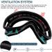 OTG Ski Glasses for Women Men & Kids | Anti-Fog UV400 Protection | Compatible with Helmets | Black Frame & Gray Lens - Buy Online on GoSupps.com