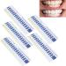 Teeth Whitening Color Guide - Non-Toxic Portable Tooth Shade Chart for Home & Dental Clinics - Buy Online on GoSupps.com