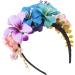 minkissy Wedding Flower Headband Lily Flower Hairband Flower Crown Headband Wedding Hair Accessory for Women Girls As Shown1 - Buy Online on GoSupps.com