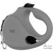 TUG Oval 360 Retractable Dog Lead w/ Integrated Waste Bag Dispenser - Medium Grey - Buy Online on GoSupps.com