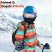 Heggcooe Kids Winter Storm Hood & Fleece Balaclava | Warm Face Mask for Girls | Windproof Ski Mask for Outdoor Sports - Buy Online on GoSupps.com