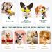 clover Indestructible Dog Toys Dog Chew Toys for Aggressive Chewers Strong Squeaky Interactive Toys for Medium/Large Dogs (Yellow) - Buy Online on GoSupps.com