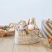 BEBE BASK Handmade Organic Seagrass Diaper Caddy Organizer - Luxury Basket for Baby Girl & Boy - Buy Online on GoSupps.com