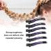 Pack of 6 Black & Purple Hair Clips - Sectioning & Curl Hairdresser Supplies | International Shipping - Buy Online on GoSupps.com