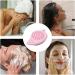 Silicone Face Scrubber - Double Side Silicone Face Scrub Brush Manual Face Wash Brush for Deep Cleaning Scalp Brush for Women and Men Solid Powder - Buy Online on GoSupps.com