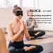 Buy 2-Pack Sleep Masks | 100% Light Blocking Eye Masks for Comfortable Sleep Travel & Yoga - Super Soft & Ultra Light for Men & Women - Buy Online on GoSupps.com