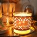 Lavender and Wood 3 Wick 14 oz Soy Wax Candle with Essential Oils - Home Fragrance Gift Set for Her - Up to 75 Hours of Aromatherapy - Buy Online on GoSupps.com