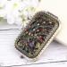 Leorx Antique Peacock Compact Mirror - Double Sided Metal Makeup Mirror for Women - Buy Online on GoSupps.com