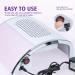 Saviland 80W Nail Dust Collector - Dual Fan Extractor & Vacuum Cleaner for Salon Quality Nail Tech Results - Purple - Buy Online on GoSupps.com