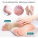 Uozonit Heel Scrubber Dry Heels Skin Remover - Dry Heels Clear Foot File Pedicure Kit in-Shower Foot Scrubber Pedicure Helper for Smoothing Soft Feet Big Magatama - Buy Online on GoSupps.com