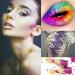 12 Color Festival Glitter Face & Body Set | Nail Art & Hair Decoration | Feminine Makeup Sequins & Accessories - Buy Online on GoSupps.com