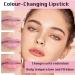 Colour Changing Lip Balm Tinted Lip Balm Lip Gloss Natural Lip Protection Strawberry Fruity Smooth Moisture Lip Oil Lip Care All Day for Lip Repair Teenage Girls Gifts - Buy Online on GoSupps.com