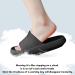 QJJQ Bathing Shoes for Men & Women | Cozislides Original Slipper | Super Soft Summer Flip Flops | Black 40/41 EU - Lightweight Comfort for Beach & Pool - Buy Online on GoSupps.com