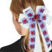 Patriotic Flag Clips Hair Accessories for July 4th - Cheerleader Hair Bows (3 Pack) - Buy Online on GoSupps.com