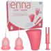 ENNA Cycle menstrual cup with applicator - size S -2 pieces