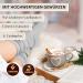 Makao Winter Cocoa Cinnamon Maca Lucuma Carob | Organic Raw Vegan Hot Chocolate Powder | Sugar-Free Christmas Superfood Drink 190g | Pureeraw - Buy Online on GoSupps.com