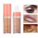 Body Glitter Powder Stick Polvo De Hadas Shimmer Face and Body Highlighter Powder High Gloss Fairy Glitter Sparkle Patting Powder Shinning Glowing Makeup for Hair Face Eyes Body (3 Golden Brown)