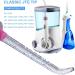 Flosser Replacement Tips for Waterpik - High-Pressure Water Fin Top 8-Pack Compatible with Waterpik Mouth Shower & Dental Floss (4 Colors) - Buy Online on GoSupps.com